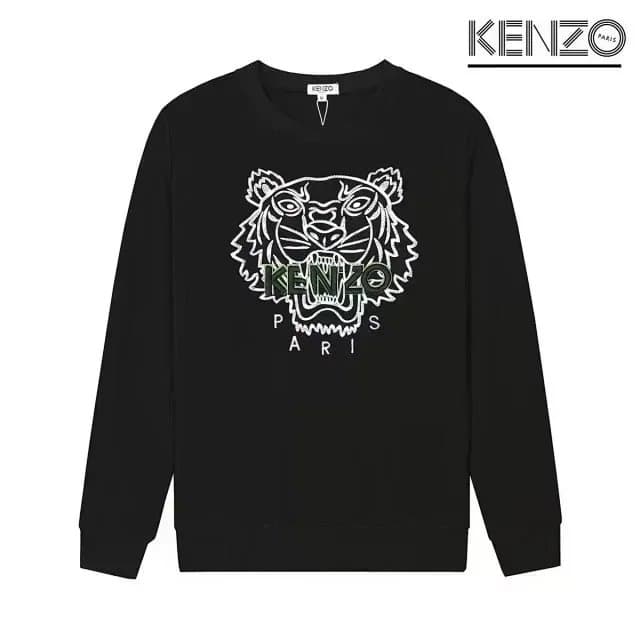 Kenzo Tiger Sweatshirt Embroidered Logo — 款式1