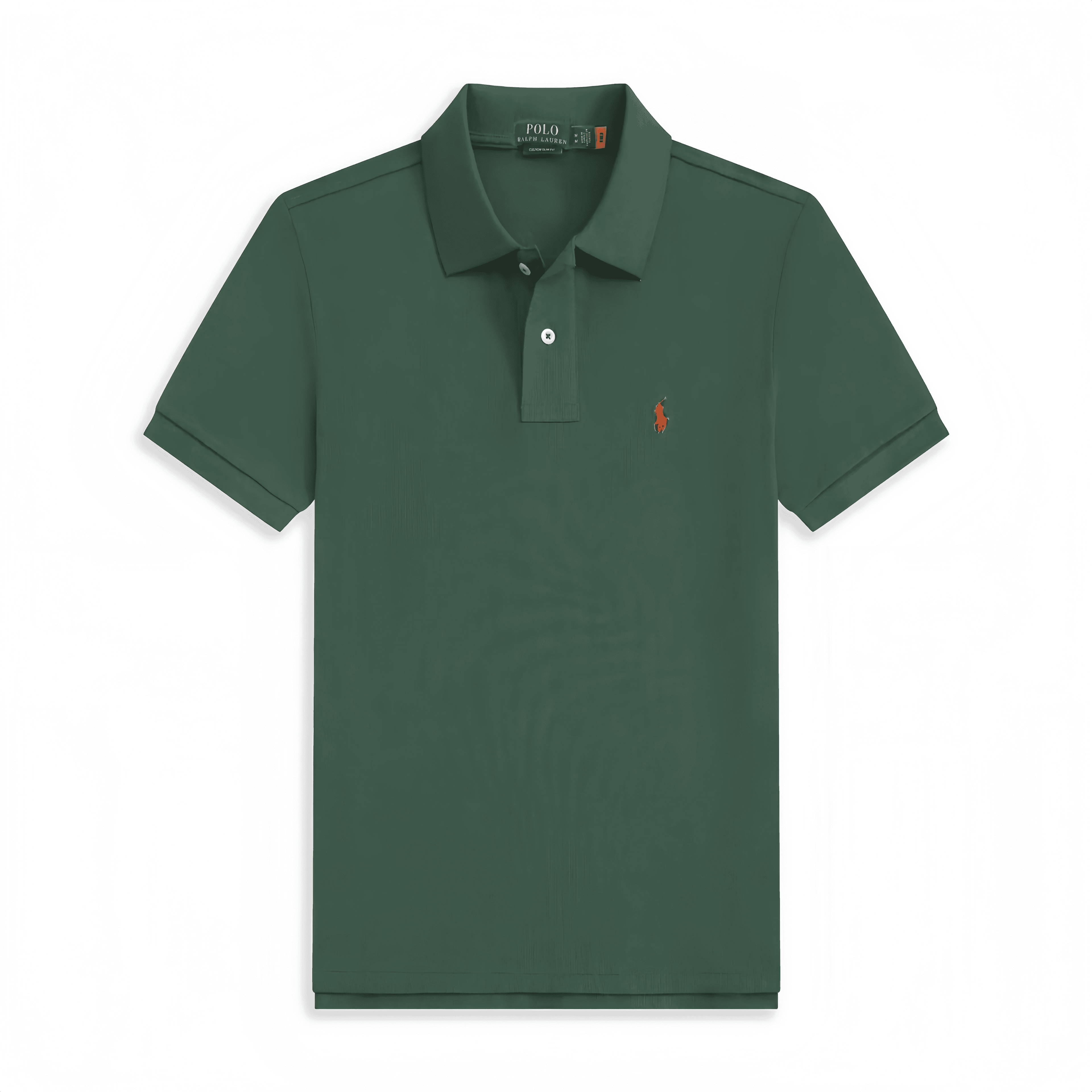 Polo Ralph Lauren Polo Shirt Classic Fit — 墨绿红标