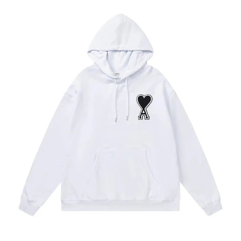Amiri Hooded Sweatshirt Heart Logo