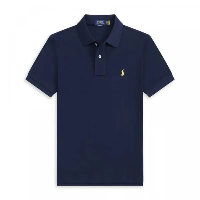 Polo Ralph Lauren Polo Shirt Classic Fit — 藏青黄标