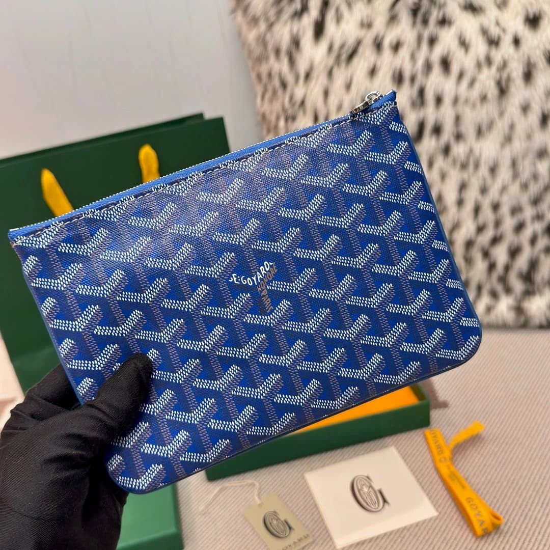 Goyard St. Louis Pouch Monogram Canvas — 蓝色