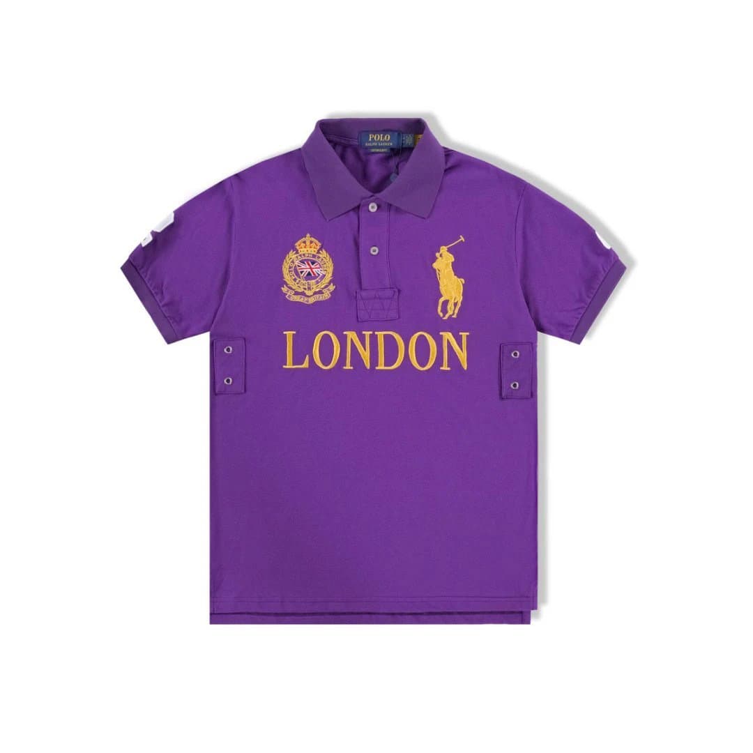 Polo Ralph Lauren Polo Shirt Chicago — purple-london