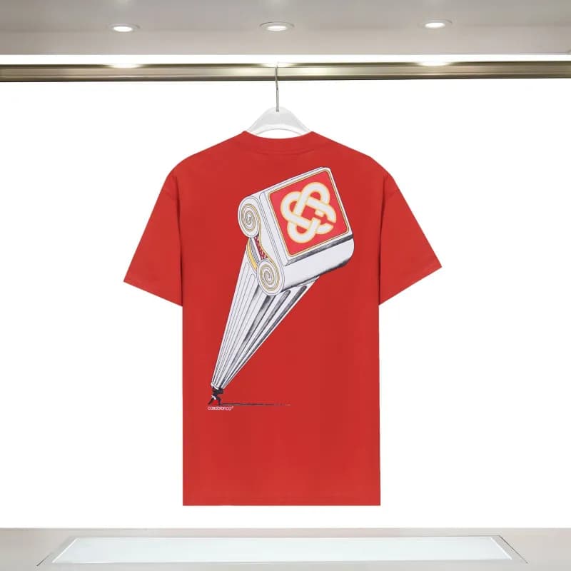 Casablanca Graphic T-Shirt Column Print
