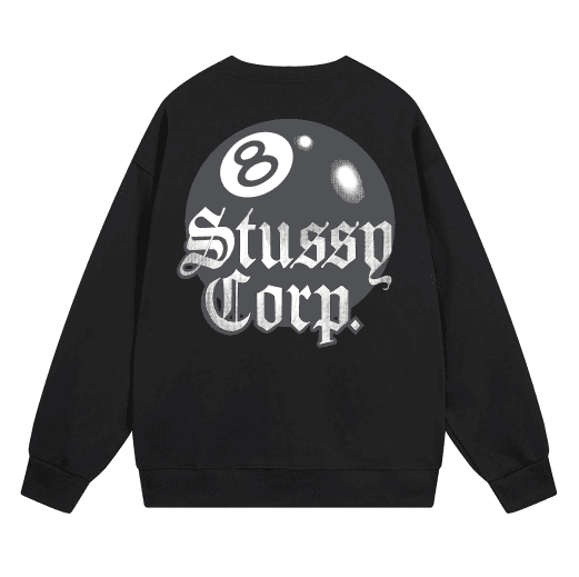 Fear of God Essentials Crewneck Sweatshirt 8 Ball Graphic — S40