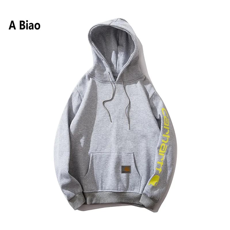Carhartt Hooded Sweatshirt Logo Sleeve