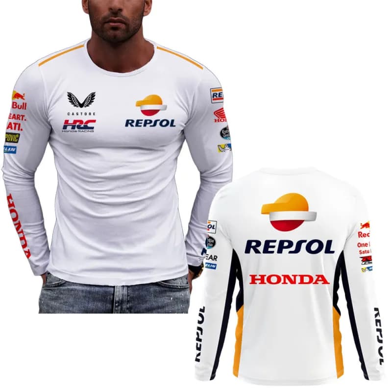 Repsol Honda Racing Long Sleeve Tee Team