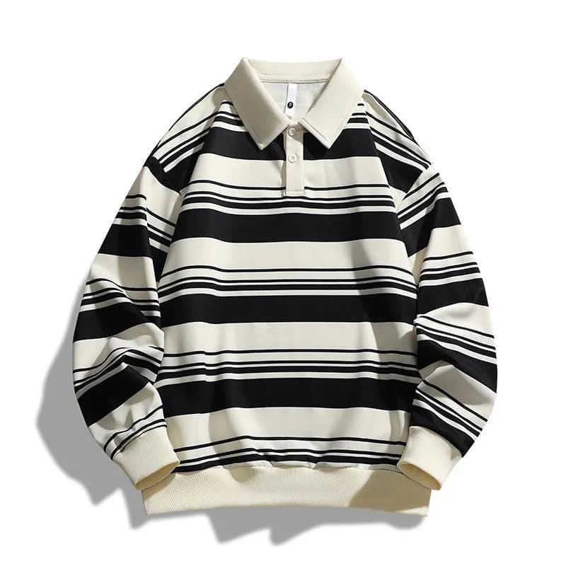 BAPE Polo Shirt N.Y.C. Pennant Stripe — 5