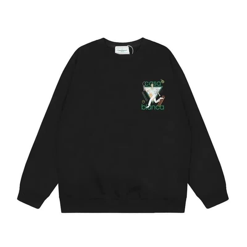 Casablanca Crewneck Sweatshirt Citrus Patch — 25