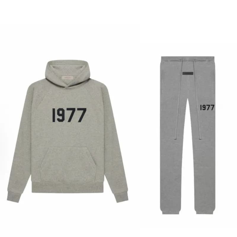 Fear of God Hoodie and Joggers Set 1977 Logo