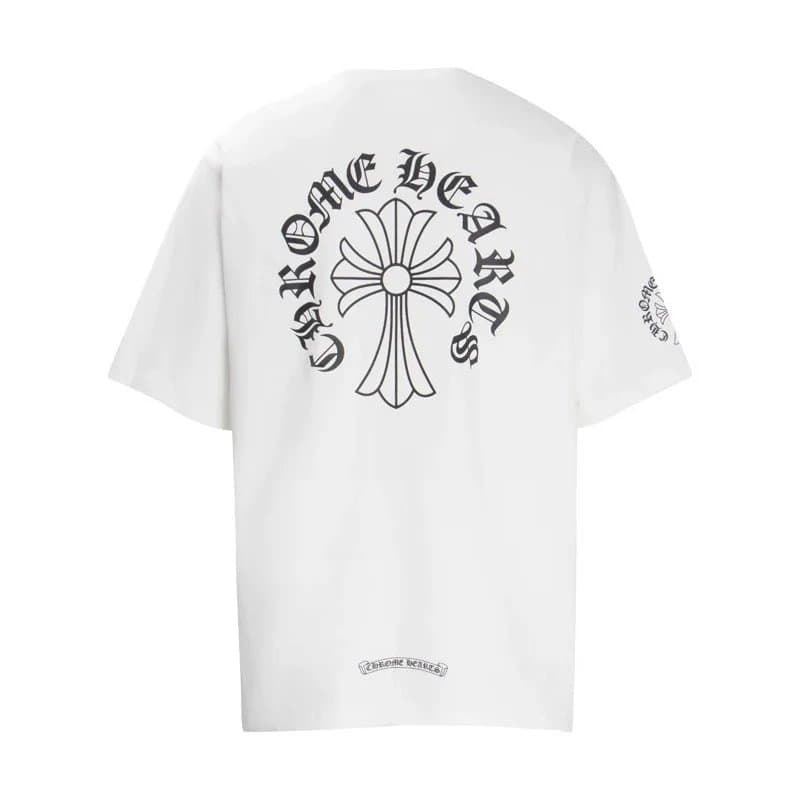 Chrome Hearts Graphic Tee Cross Logo — 6022白