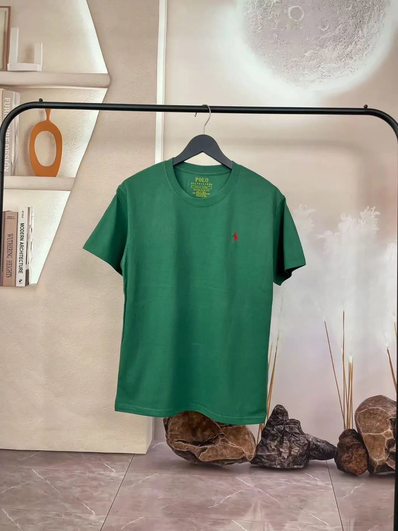 Polo Ralph Lauren Polo Tee Classic Fit — 墨绿