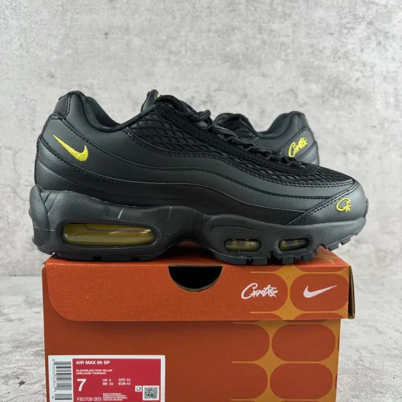 Nike Air Max 95 Cow Denim — FB2709-003黑黄