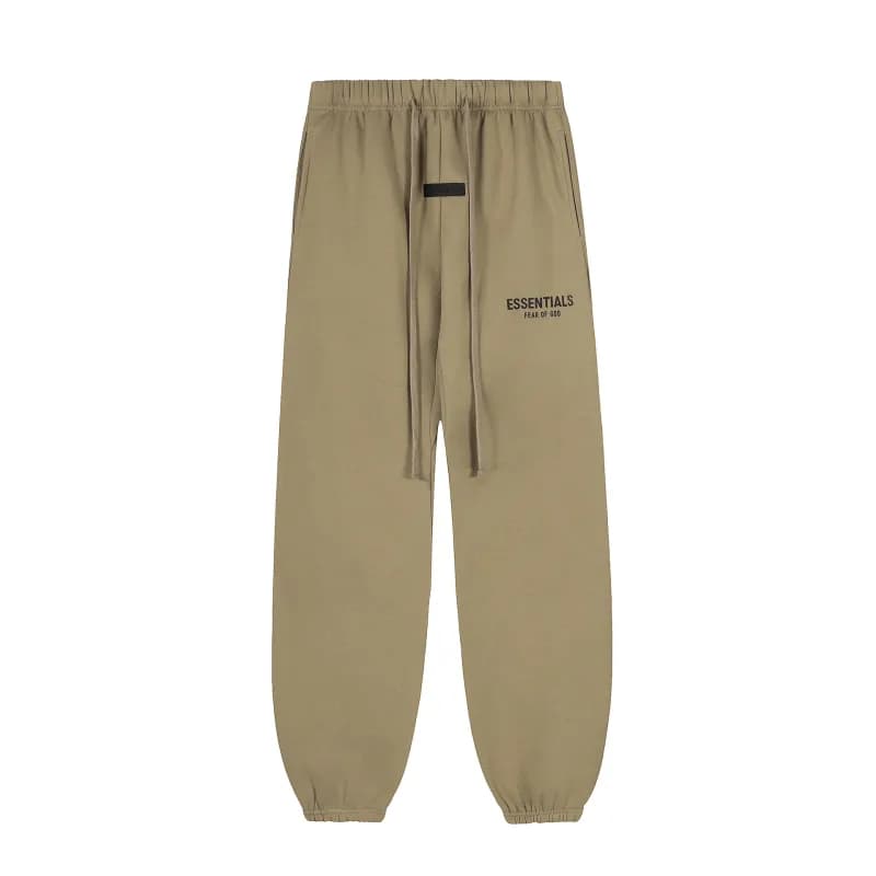 Fear of God Essentials Jogger Essentials Logo — 硅胶卡其裤子