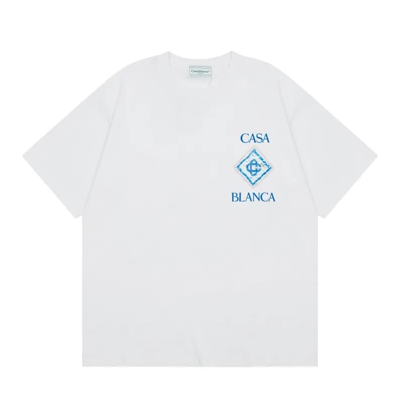 Graphic Tee Casa Blanca Logo Print — c125白