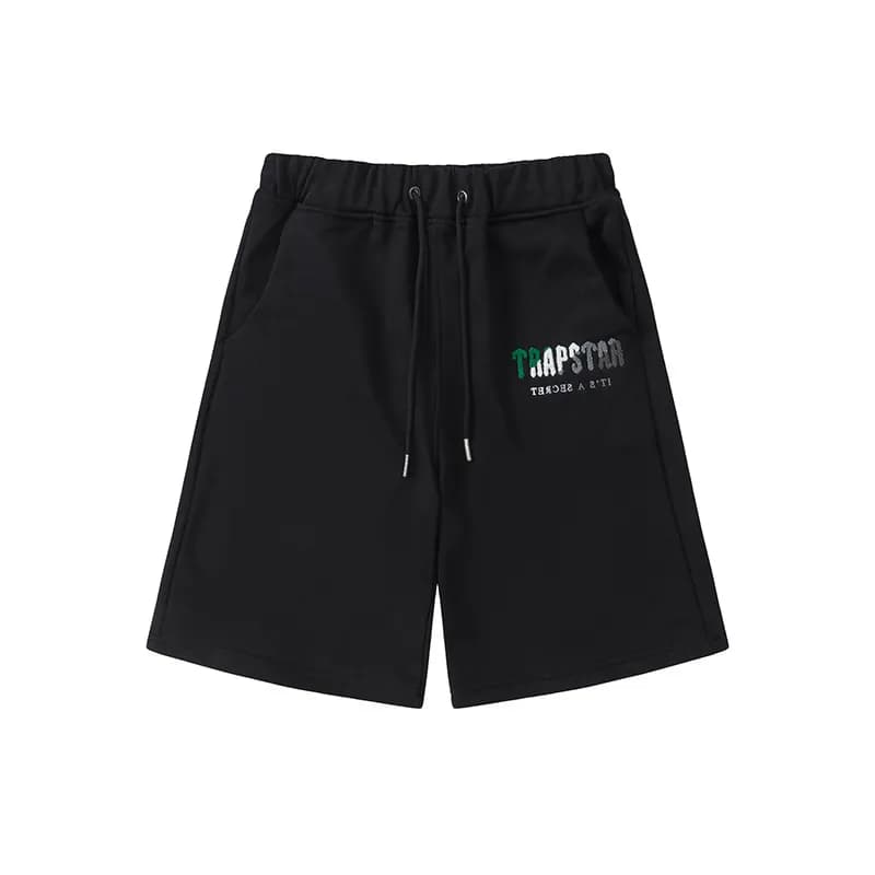 Trapstar Logo Shorts Gothic Logo Print — DK2HY0CX