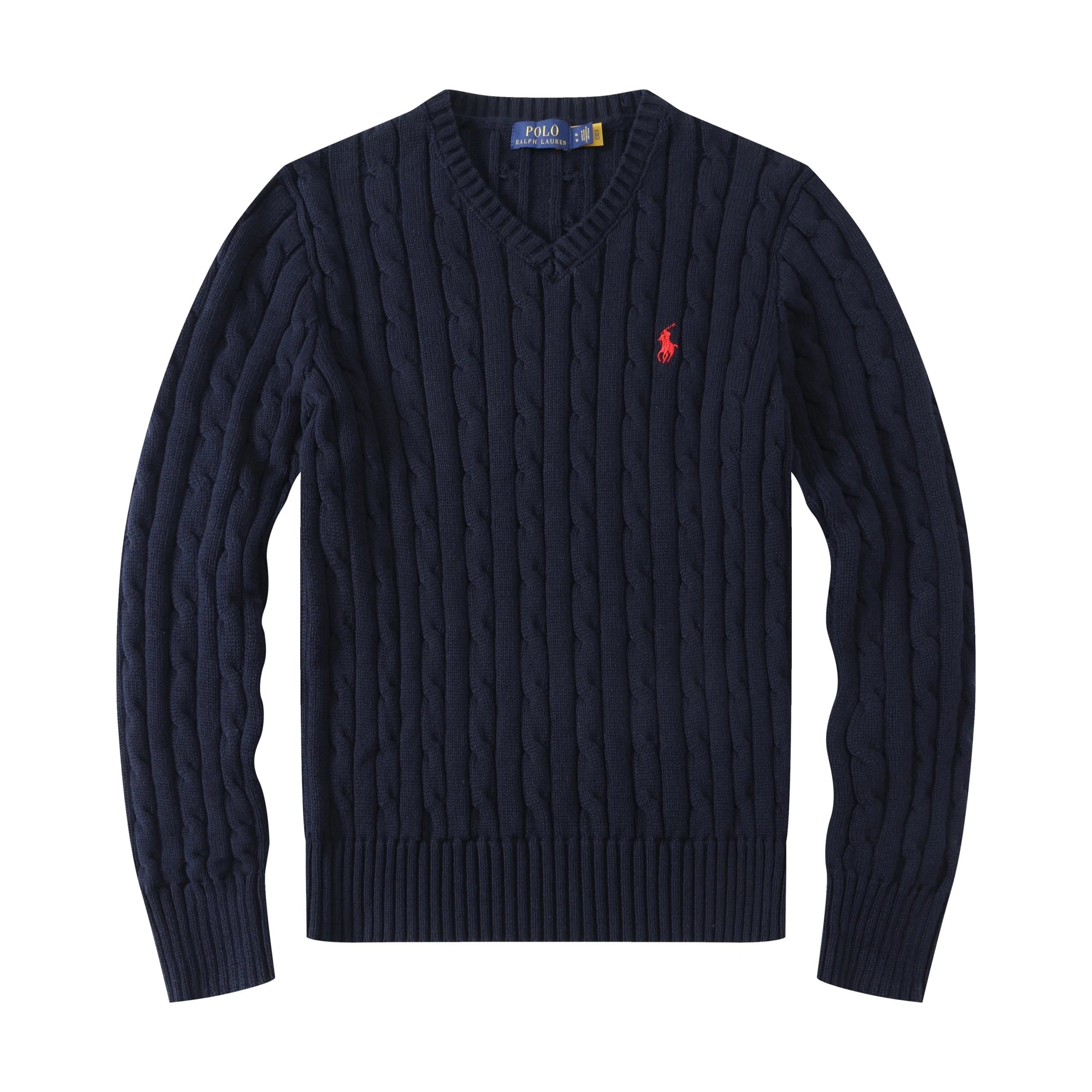 Polo Ralph Lauren Cable Knit Vest V-Neck — 1