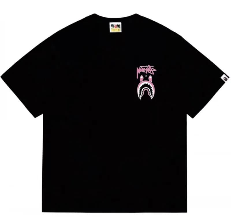 BAPE Ape Head Tee Spray Paint Ape — 789# 黑色