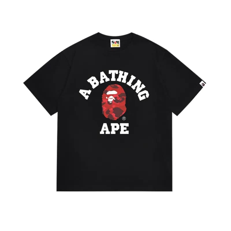 Sp5der Graphic Tee Blue Flame Skull — 153黑