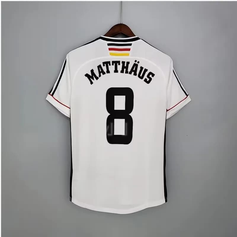 Adidas Germany Home Jersey 1990 World Cup — 1998德国主场印8号