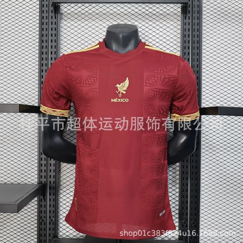 Home Jersey 2024 Alternate — 墨西哥红色(球员版)