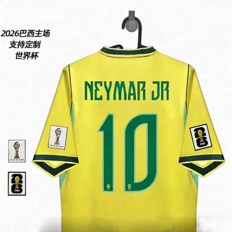 England Home Jersey Bellingham #10 — 巴西主场-内马尔#10号