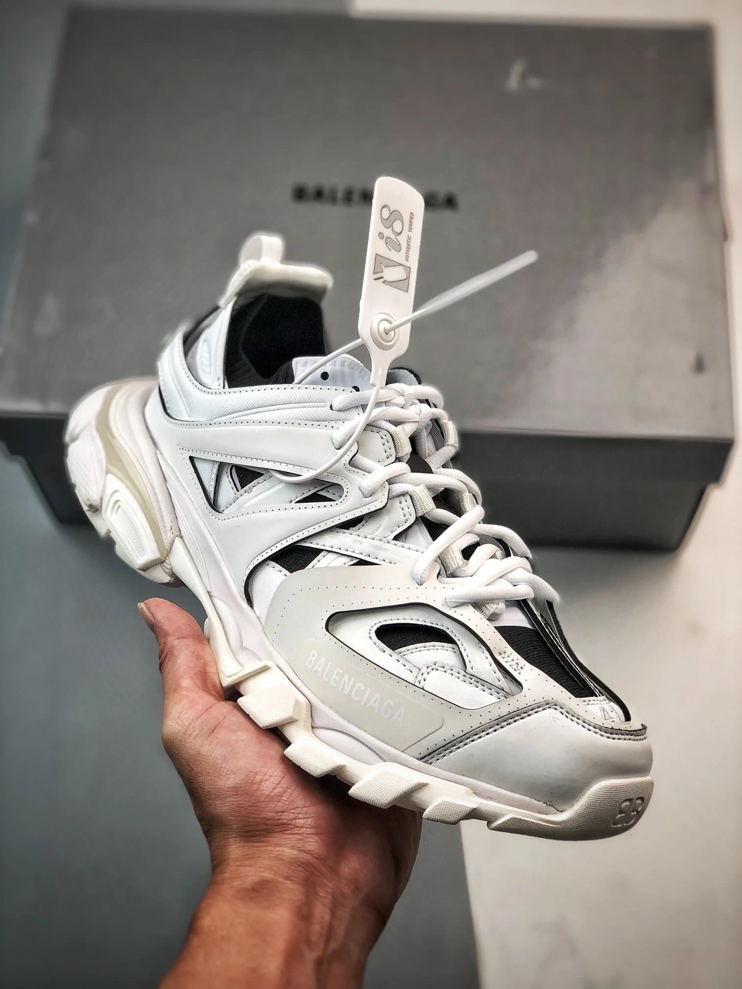Balenciaga Triple S Silver Mesh — 23 (3代无LED)