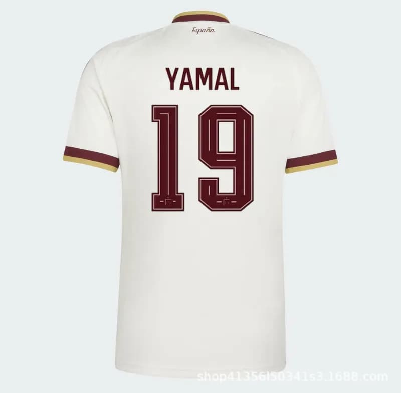 Adidas Spain National Team Jersey Yamal #19