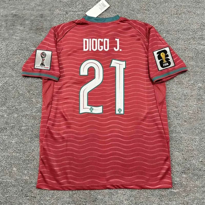 Nike Portugal 2022 World Cup Home Jersey Diogo Jota #21