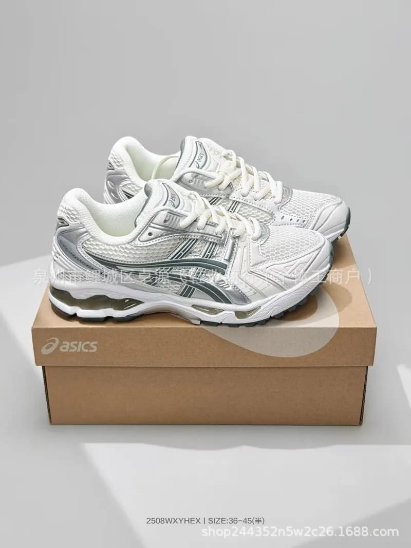 Asics Gel-Kayano 14 Pink Silver — 16