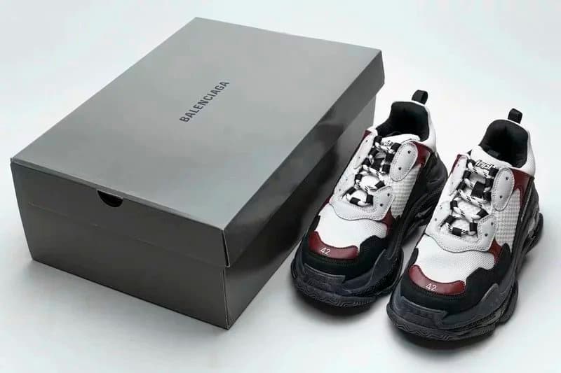 Balenciaga Triple S Beige Brown — 11黑棕红