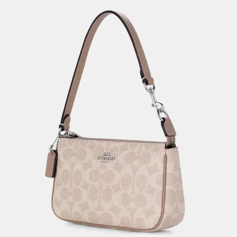 Coach Wristlet Signature Canvas