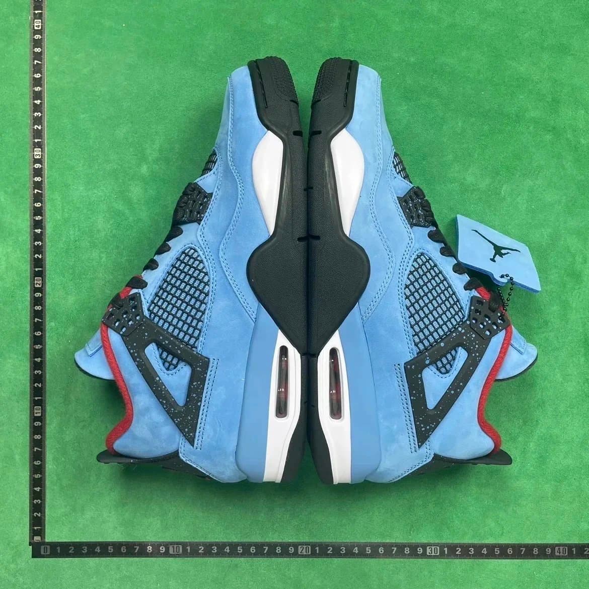 Air Jordan 4 Olive — 14号北卡蓝308497 406