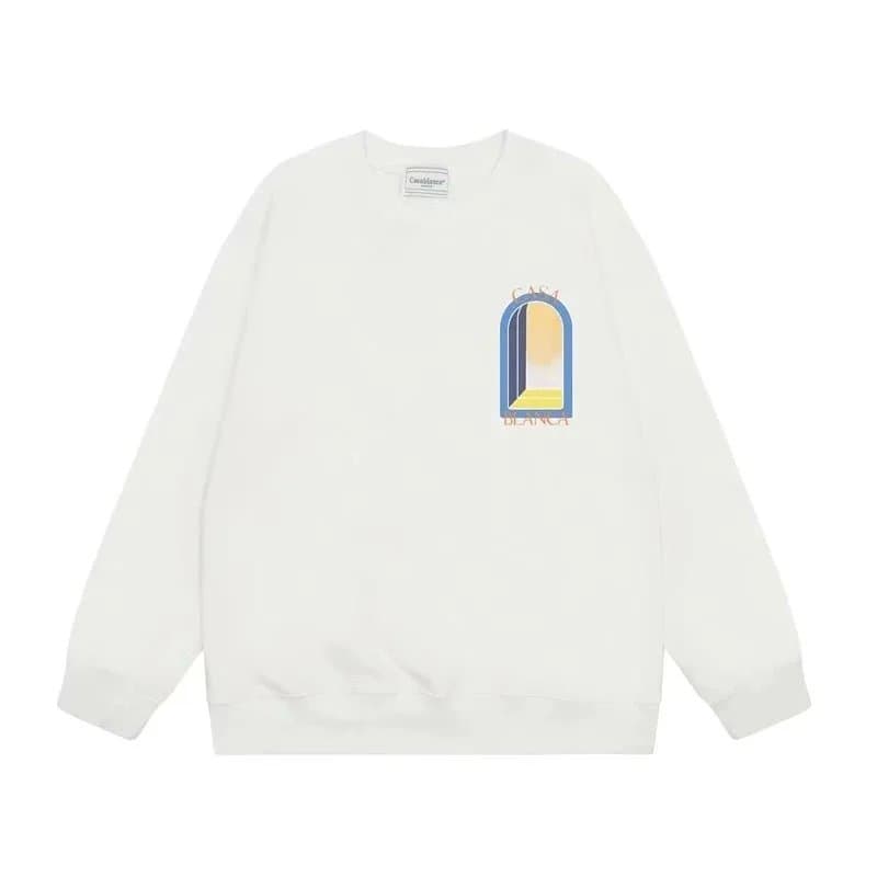 Casablanca Crewneck Sweatshirt Citrus Patch — 34