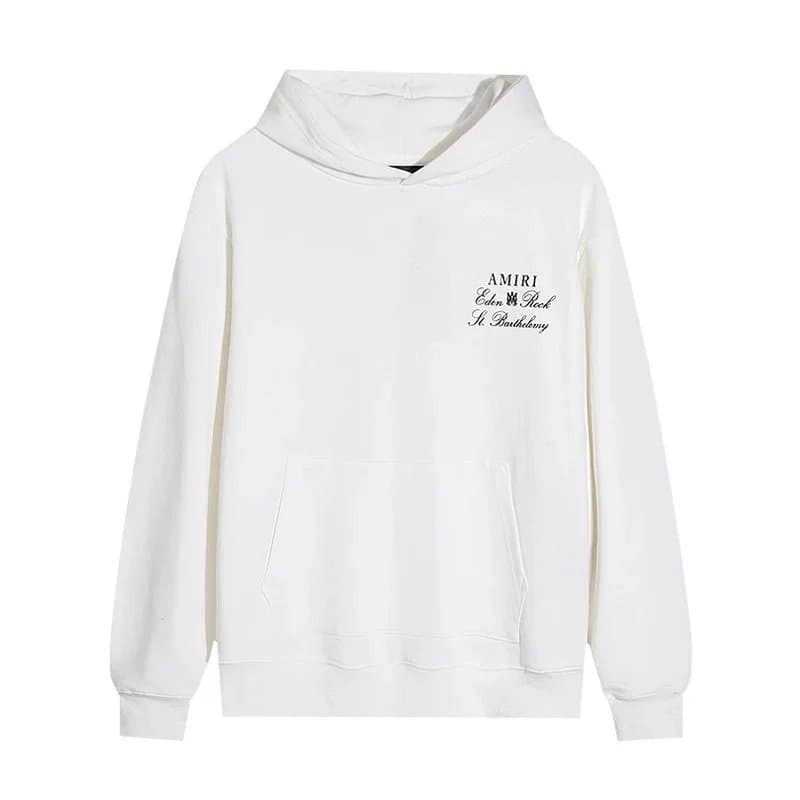 Amiri Crewneck Sweatshirt Record Logo — 17白色