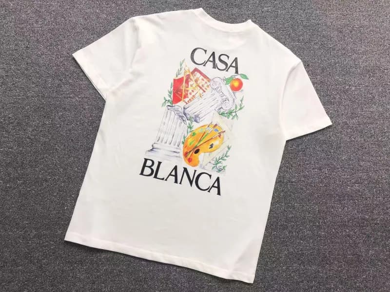 Casablanca T-Shirt Unity Is Power Graphic — 01 white