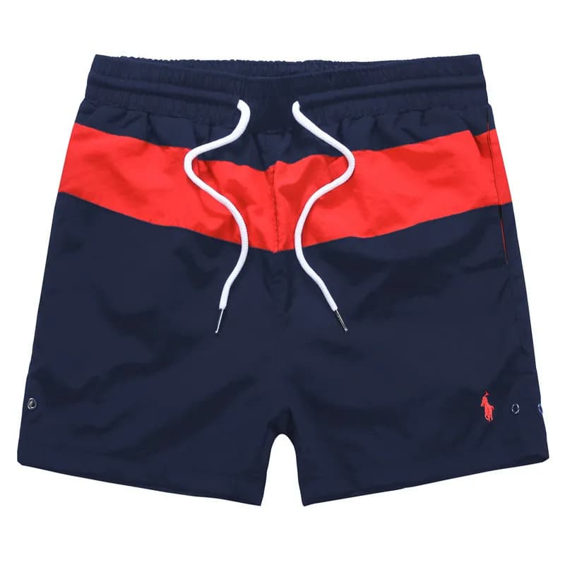 Polo Ralph Lauren Polo Swim Trunks Classic Fit — S-063宝蓝红