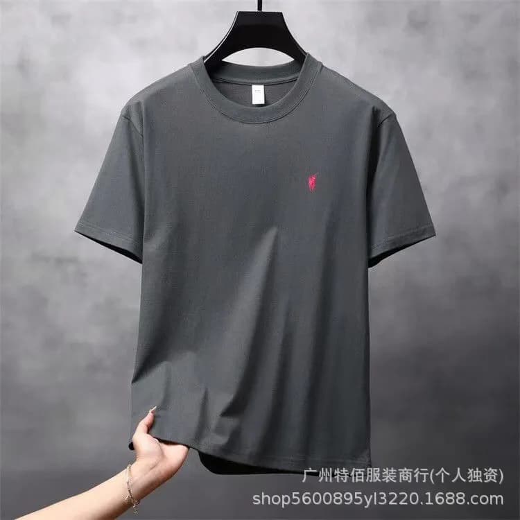 Polo Ralph Lauren T-Shirt Classic Fit — 深灰色+红标