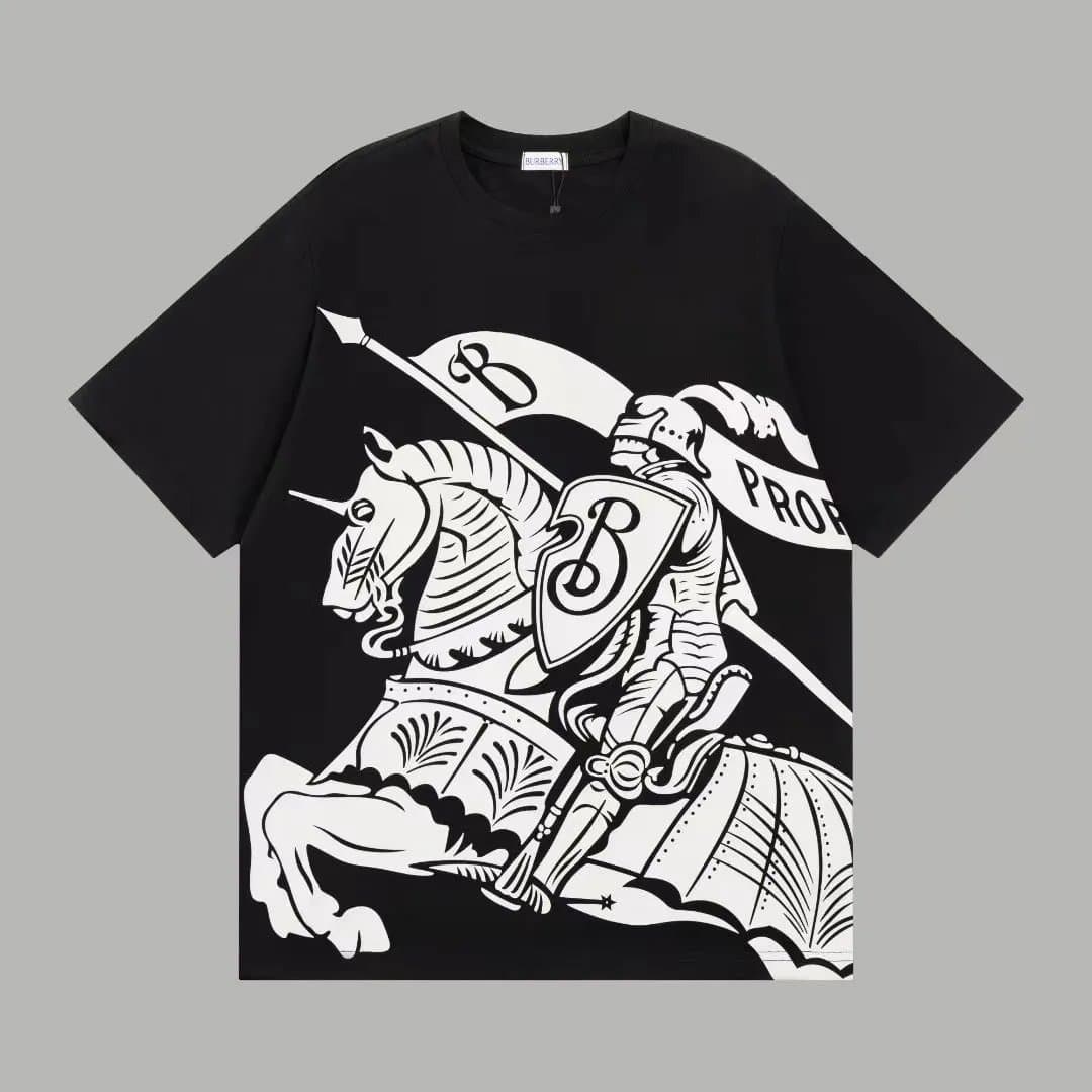 Burberry Graphic T-Shirt Knight Print