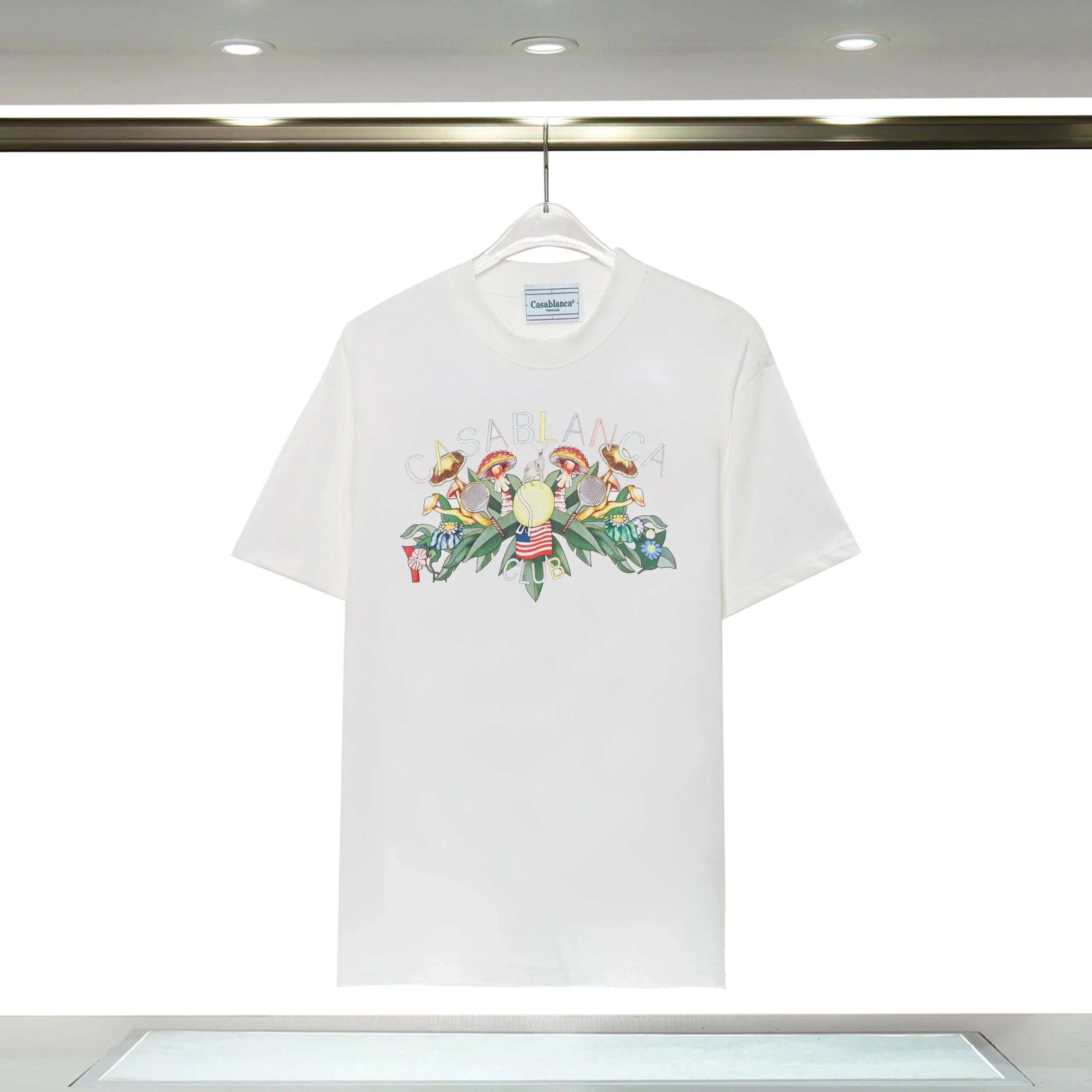 Casablanca Stork Joy Tee Multi-Stork Print — 010128015-2