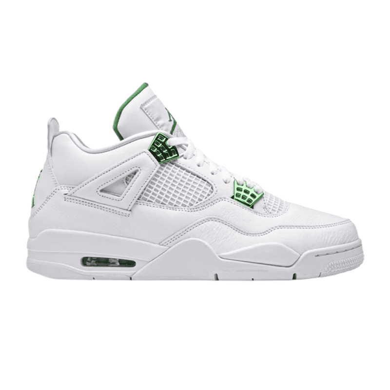 Air Jordan 4 Thunder — 白绿扣