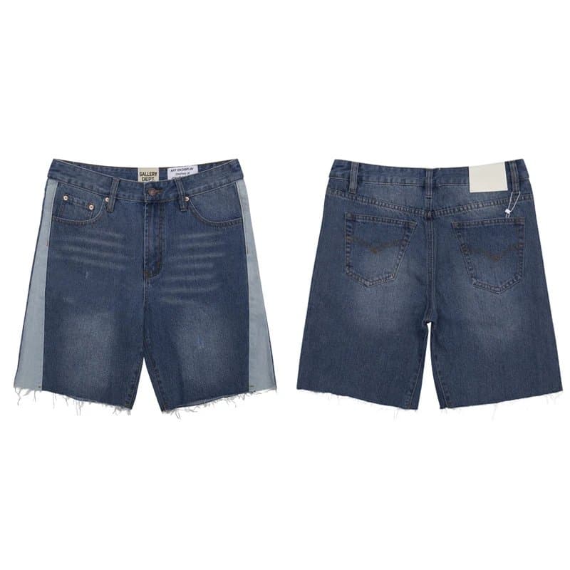 Gallery Dept. Distressed Denim Shorts Paint-Splatter — 款式#3