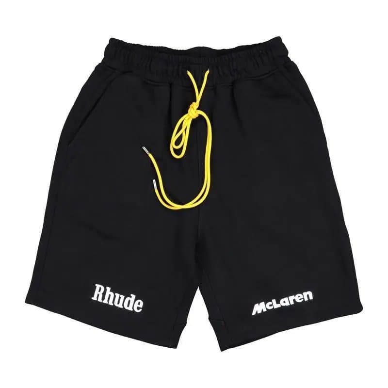 Balenciaga Racing Print Shorts Miami Grand Prix — 8535 黑
