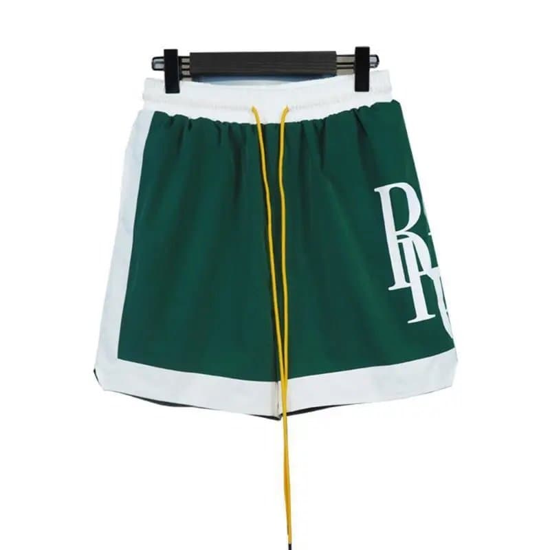 Balenciaga Racing Print Shorts Miami Grand Prix — 8529 绿