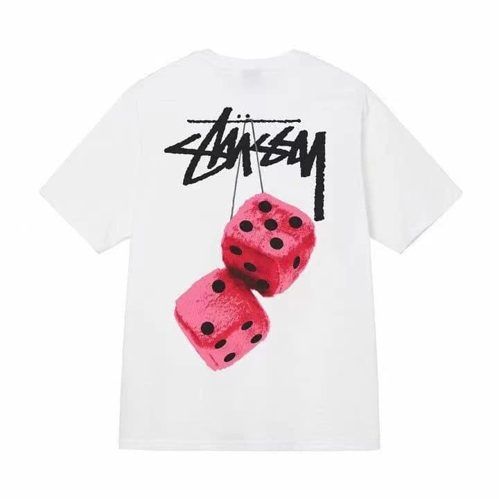 Stüssy Wizard Graphic Tee White with Wizard Print — 白色【红骰】