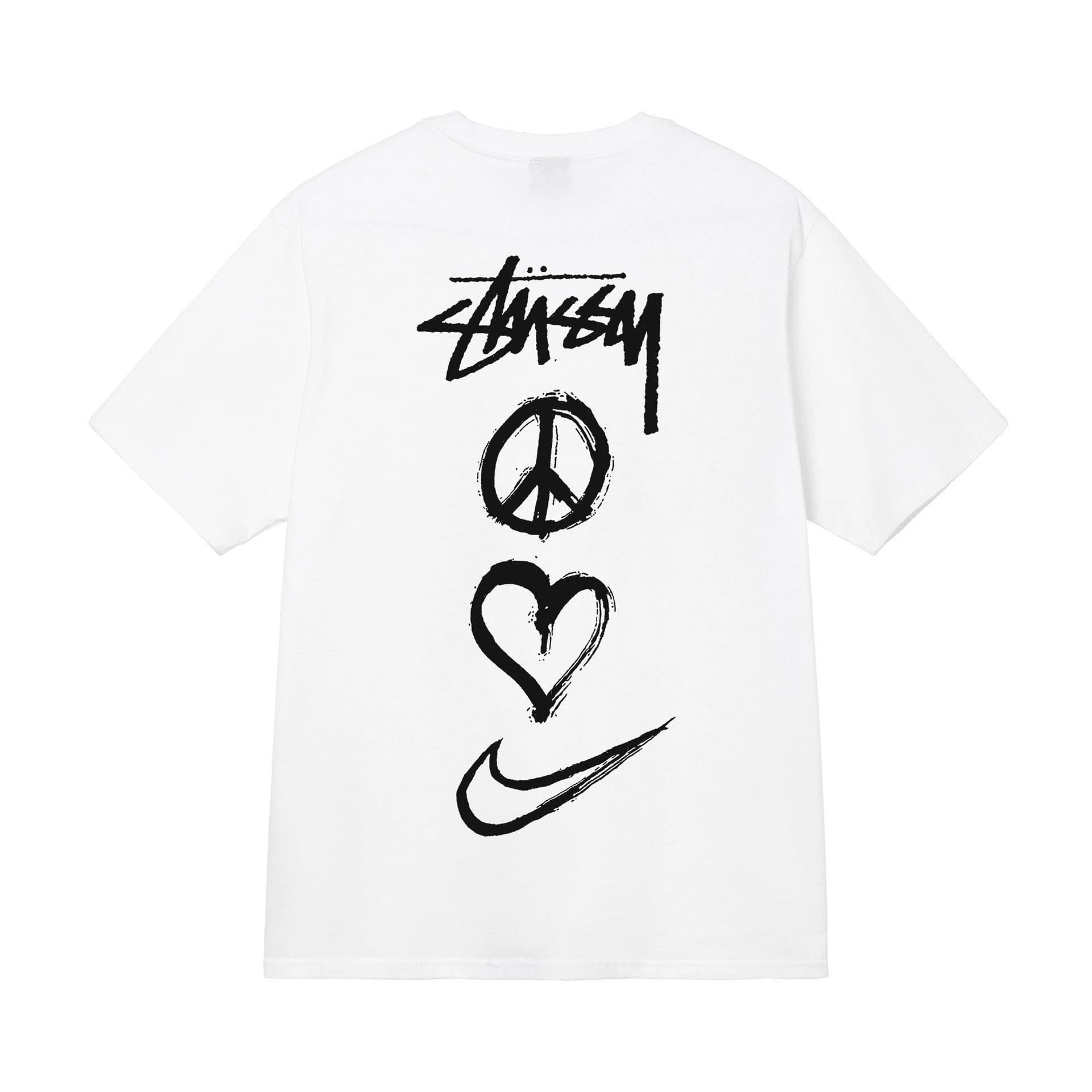 Stüssy Wizard Graphic Tee White with Wizard Print — 白色【爱心】