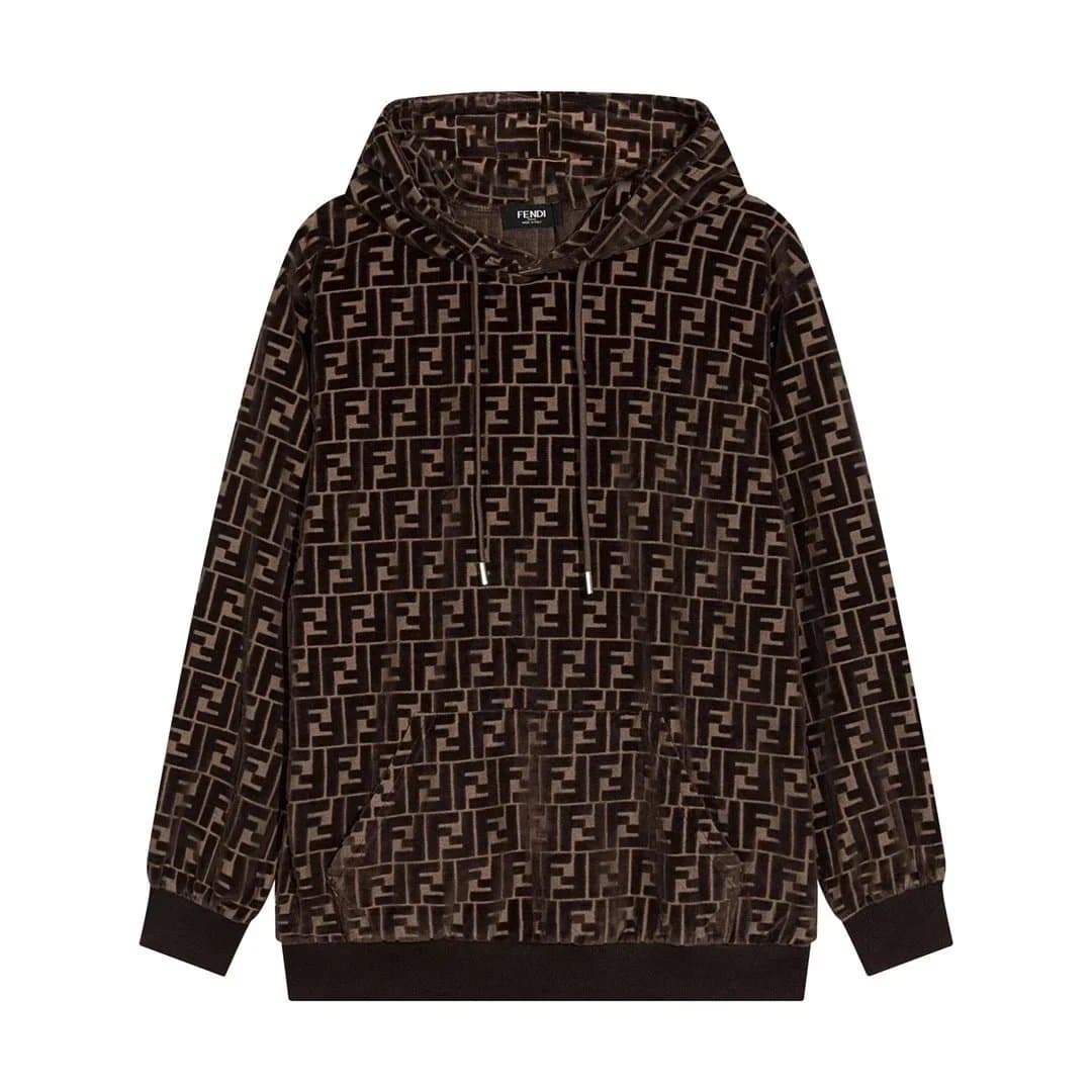 Fendi FF Logo Knit Sweater Monogram Intarsia — 4
