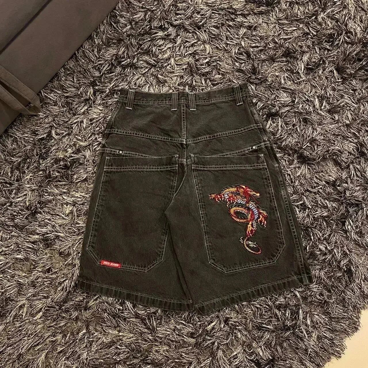 Rick Owens Jeans Lightning Star Print — 4黑色005