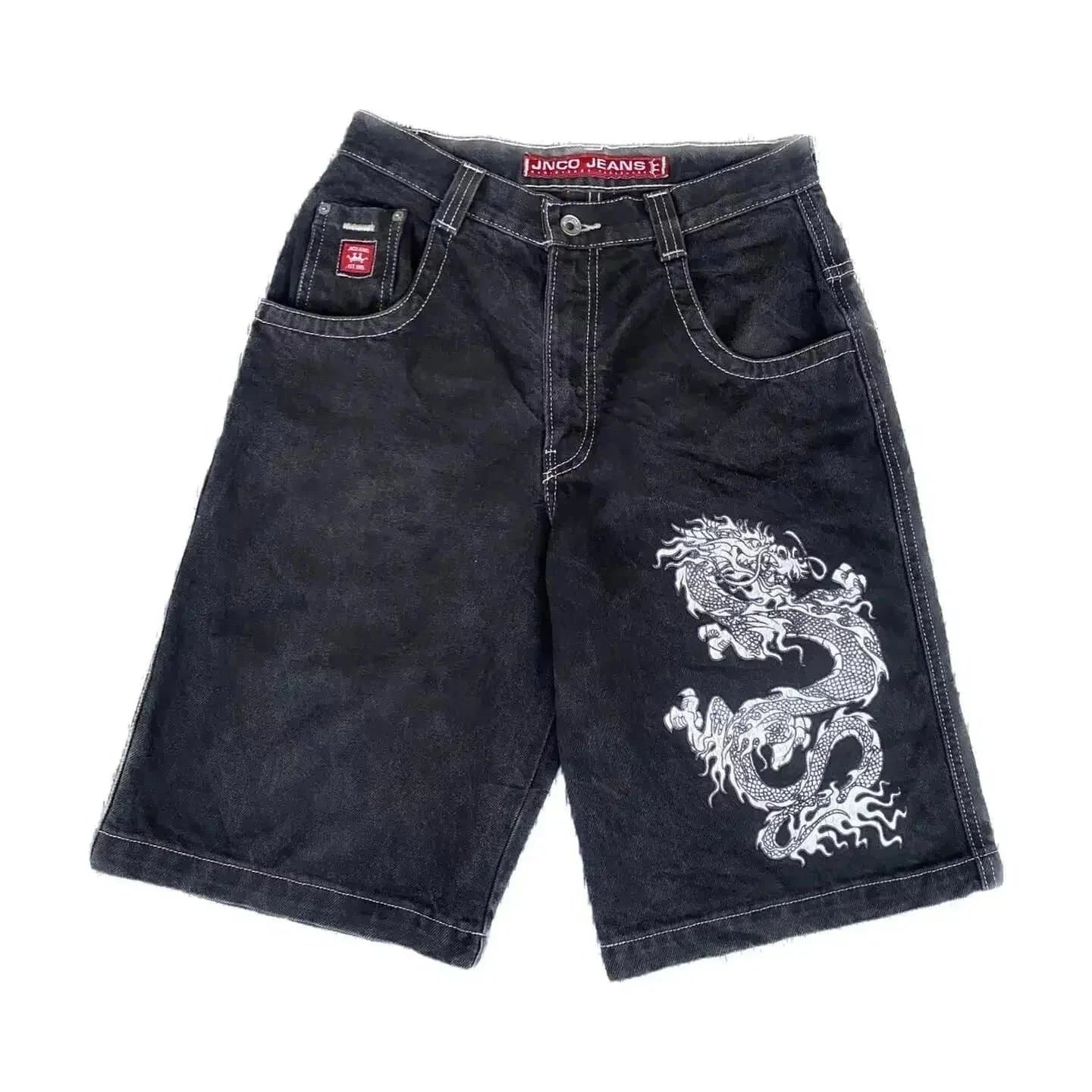 Rick Owens Jeans Lightning Star Print — 8黑色005