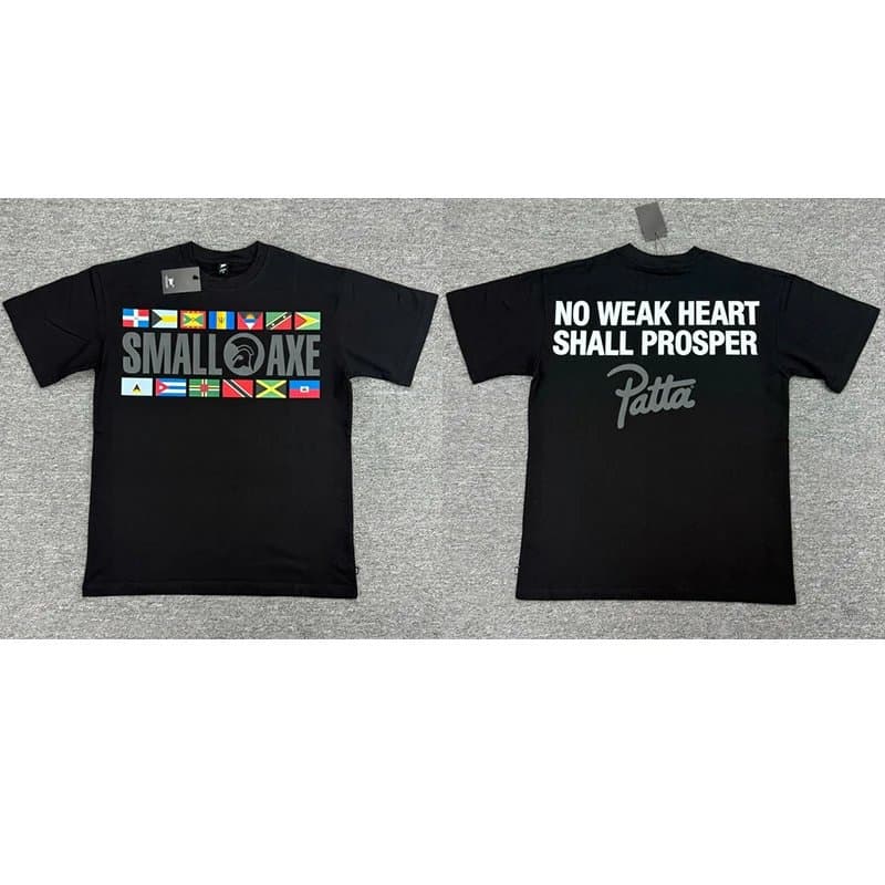 Palace Graphic Tee Patta Order Collab — D46款黑色