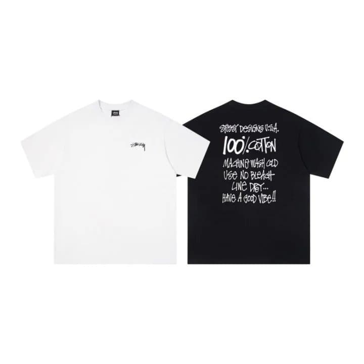 Stüssy Graphic Tee 100% Cotton Print